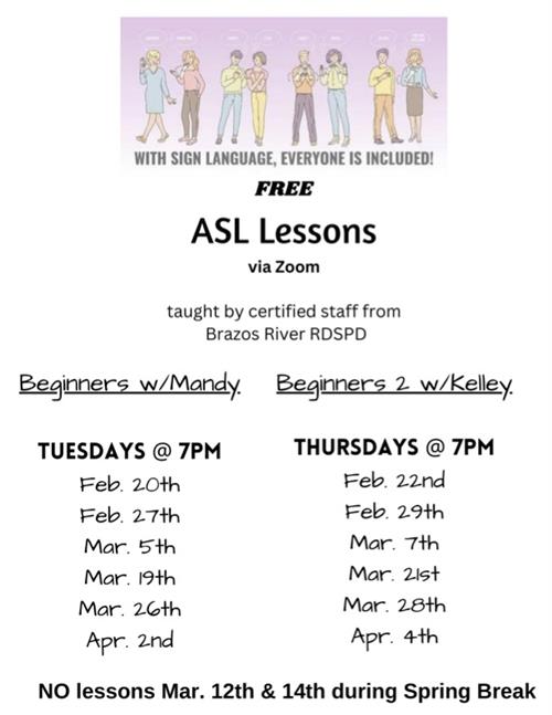 ASL Lessons